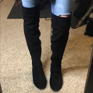 Over the knee boots